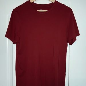 Mack Weldon Slim Fit Small Red T-Shirt Pima Cotton
